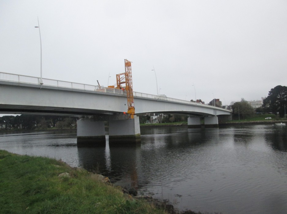 Lorient Agglomération - Remplacement de canalisation du pont Saint Christophe entre Lorient et Lanester